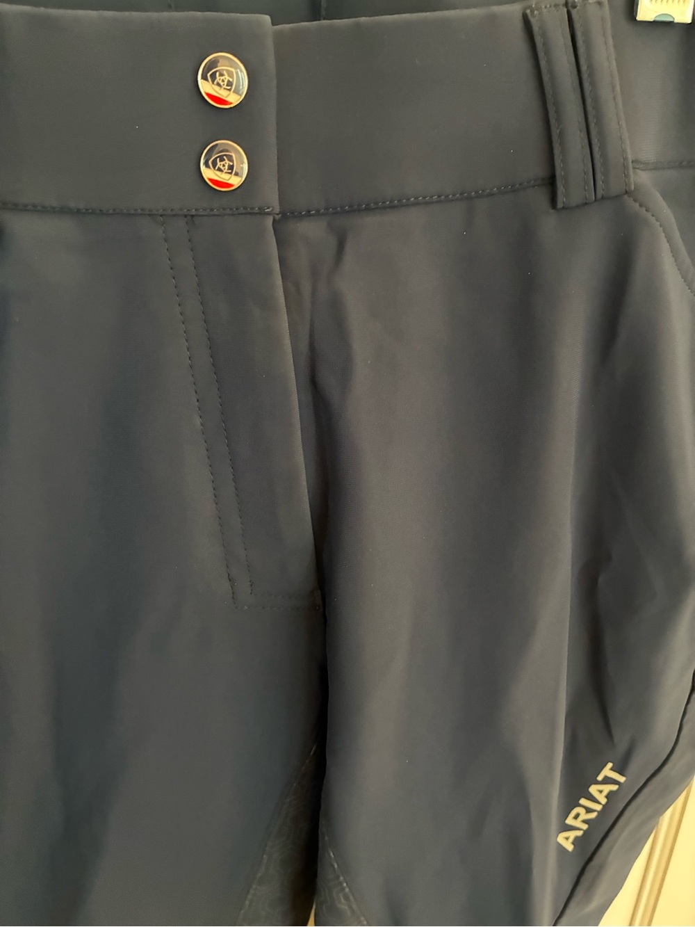 Ariat women 34R Navy Blue Riding Breeches - Picture 6 of 6